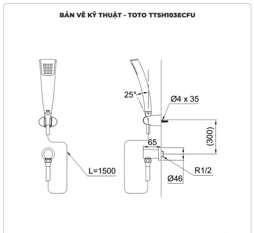Bát sen TOTO TTSH103ECFU