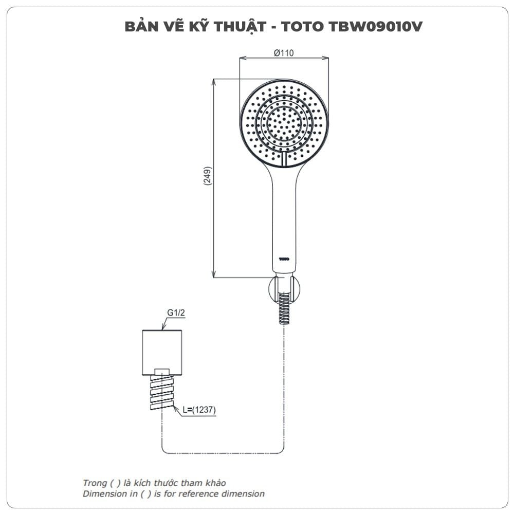 Bát sen cầm tay TOTO TBW09010V