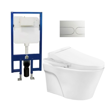 Bồn Cầu TOTO CW822RA/TCF23410AAA/WH172A/MB175M#SS Nắp Điện Tử Treo Tường