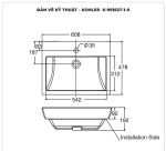 Lavabo đặt bàn KOHLER IVY KARAT K-99182T-1-0