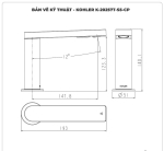 Vòi cảm ứng KOHLER K-20257T-S5-CP