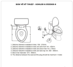 Nắp bồn cầu thông minh KOHLER K-31333KR-0 (C3-520)