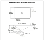 Lavabo đặt bàn KOHLER IVY KARAT K-75749-HD1-0