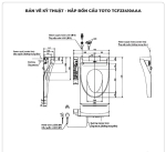 Nắp bồn cầu thông minh TOTO WASHLET TCF23410AAA (W16) C2