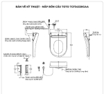 Nắp bồn cầu thông minh TOTO WASHLET TCF34320GAA (S5)