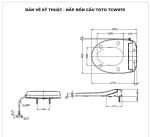 Nắp bồn cầu rửa cơ TOTO TCW07S (E2)