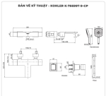 Sen tắm nhiệt độ KOHLER Stance K-76699T-9-CP