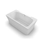 Bồn tắm đặt sàn KOHLER K-77702T-0 Acrylic