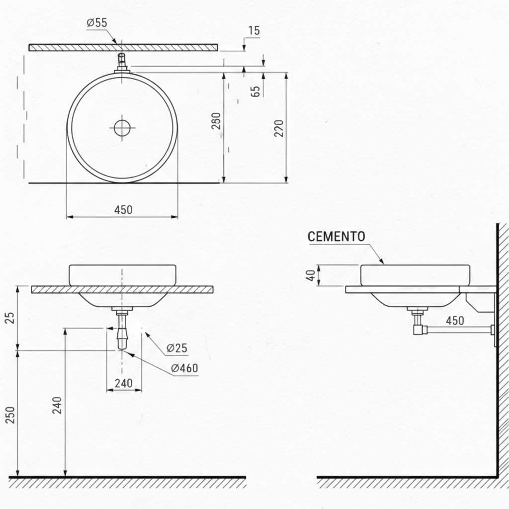 Chậu Lavabo TOTO LW526NJU#W