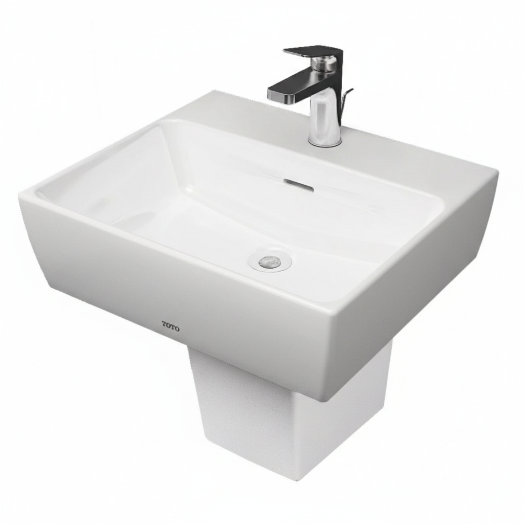 Chậu Rửa Mặt Lavabo TOTO LHT328C#XW Chữ Nhật