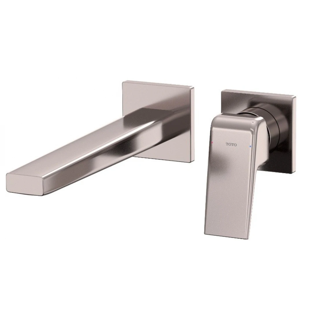 Vòi Lavabo TOTO TLG10308BB#PBR Nóng Lạnh Gắn Tường Đồng Bóng