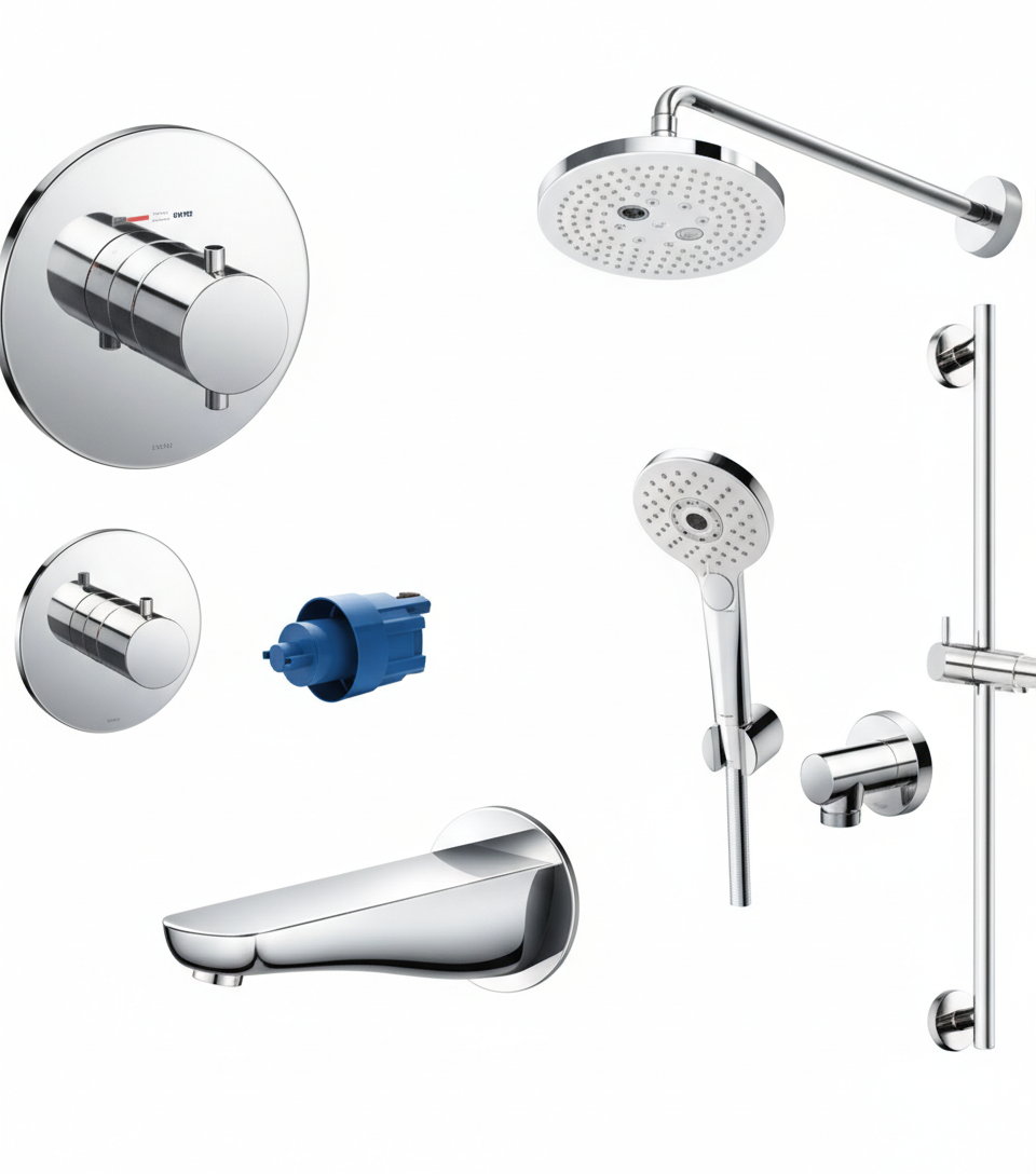 Sen Tắm TOTO TBV01406B TBV01102B TBW01004A TBW01010A TBW01016B Âm Tường