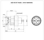Phụ kiện âm tường cho van chuyển hướng TOTO TBN01101B
