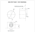 Cút nối tường TOTO TBW07020A