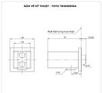 Cút nối tường TOTO TBW08010A