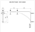 Giá đỡ chậu âm bàn TOTO TL516GV