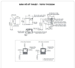 Máy sấy tay tự động TOTO TYC322M