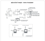 Máy sấy tay tự động TOTO TYC322WF