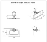 Vòng treo khăn KOHLER K-72571T