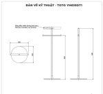 Móc treo giấy vệ sinh TOTO YH63SDT1